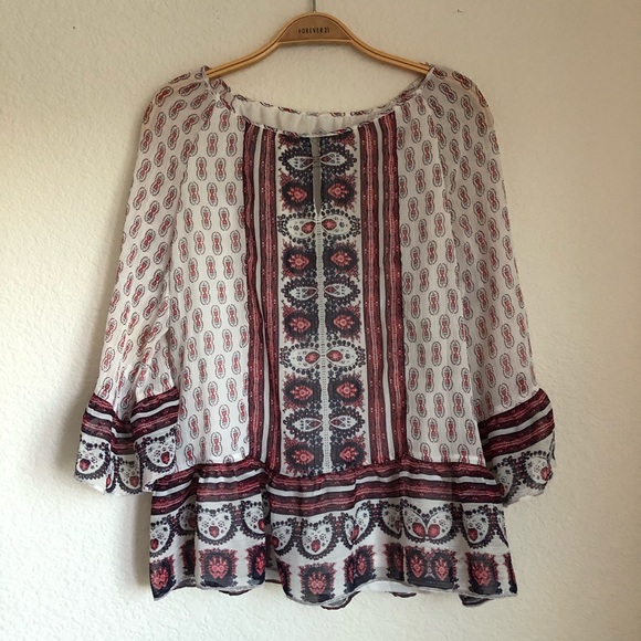 St. John’s Bay♥️Flowy Blouse - Picture 3 of 16